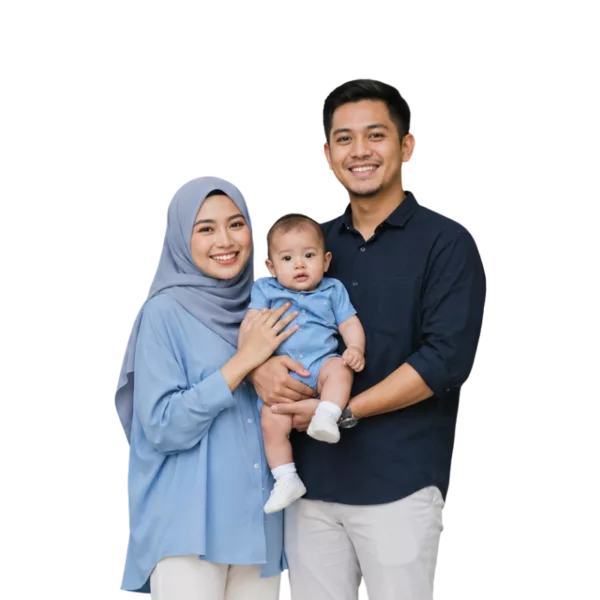 Pasangan Melayu menikmati detik bersama bayi selepas rawatan IVF